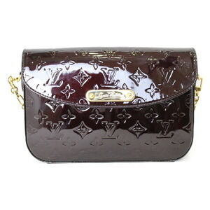 Louis Vuitton Vernis Amaranth Patent Rodeo Bag Shoulder Drive Leather Purple